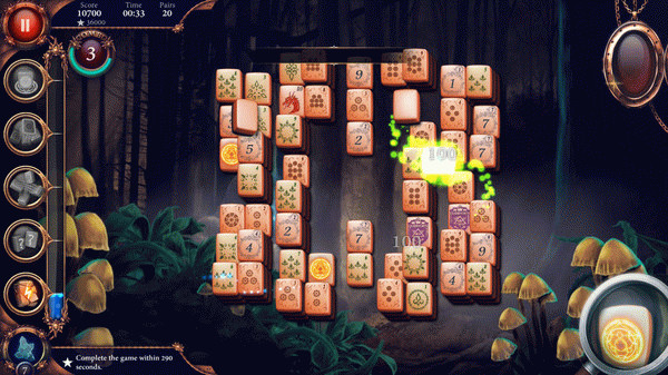 Игра The Mahjong Huntress, скриншот