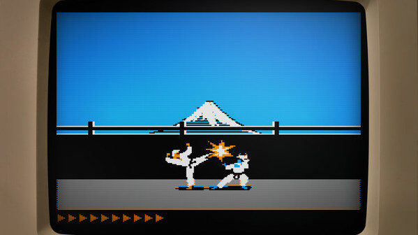 Игра The Making of Karateka, скриншот