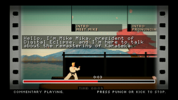 Игра The Making of Karateka, скриншот