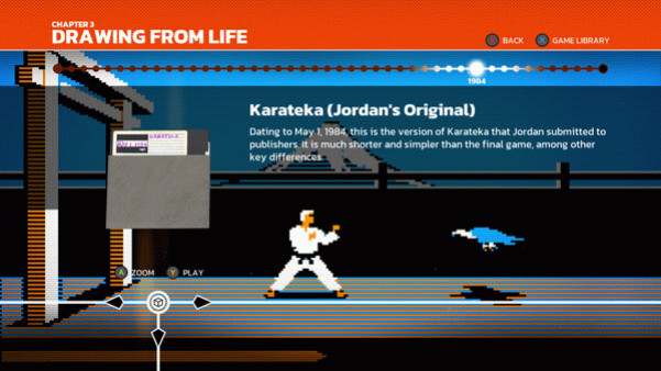 Игра The Making of Karateka, скриншот