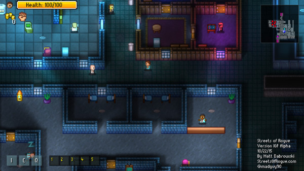Игра The Making of Streets of Rogue, скриншот