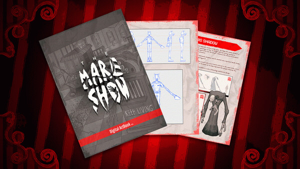 Игра The Mare Show Digital Art Book, скриншот