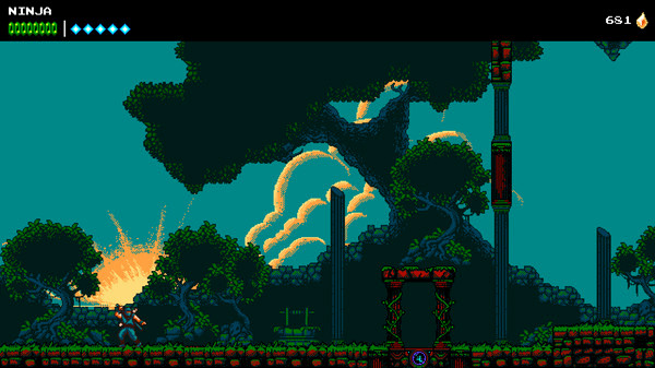 Игра The Messenger, скриншот