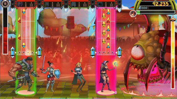 Игра The Metronomicon: Slay The Dance Floor, скриншот