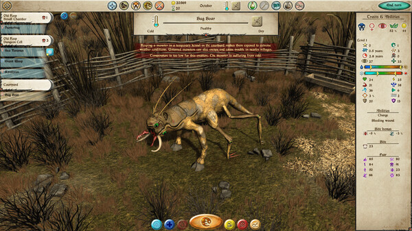 Игра The Monster Breeder, скриншот