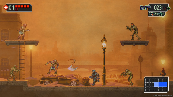 Игра The Mummy Demastered, скриншот