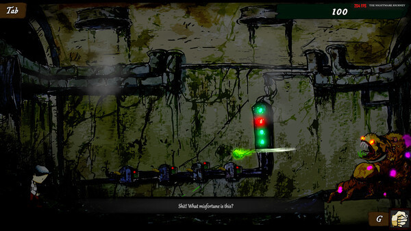Игра The Nightmare Journey, скриншот
