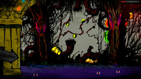 Игра The Nightmare Journey, скриншот