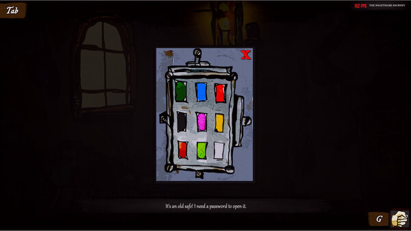 Игра The Nightmare Journey, скриншот