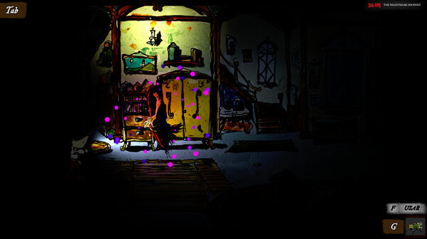 Игра The Nightmare Journey, скриншот