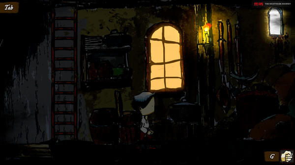 Игра The Nightmare Journey, скриншот