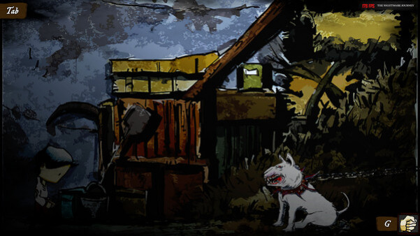 Игра The Nightmare Journey, скриншот