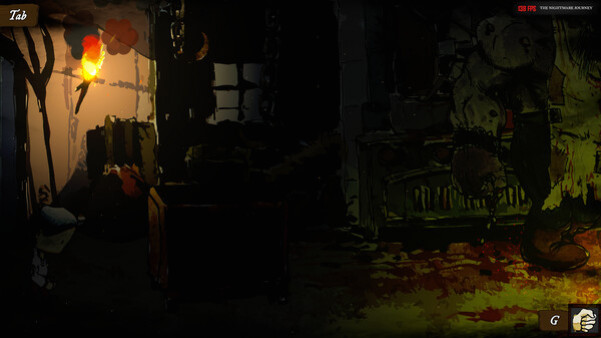 Игра The Nightmare Journey, скриншот