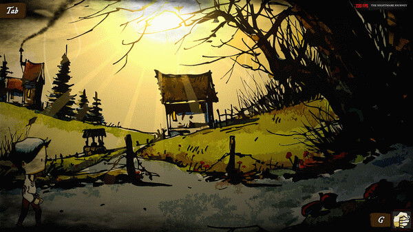 Игра The Nightmare Journey, скриншот