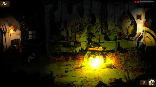 Игра The Nightmare Journey, скриншот