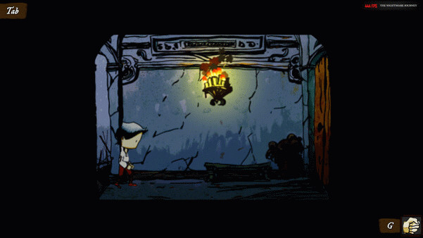 Игра The Nightmare Journey, скриншот