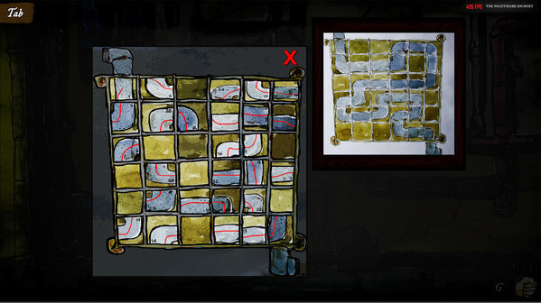 Игра The Nightmare Journey, скриншот