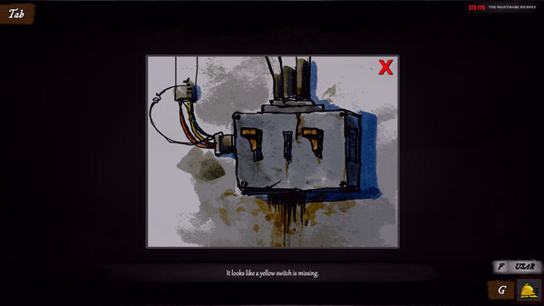 Игра The Nightmare Journey, скриншот