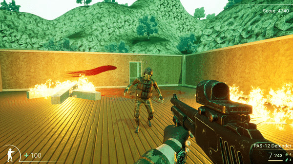 Игра The Outbreak, скриншот