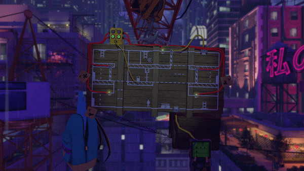 Игра The Pedestrian, скриншот