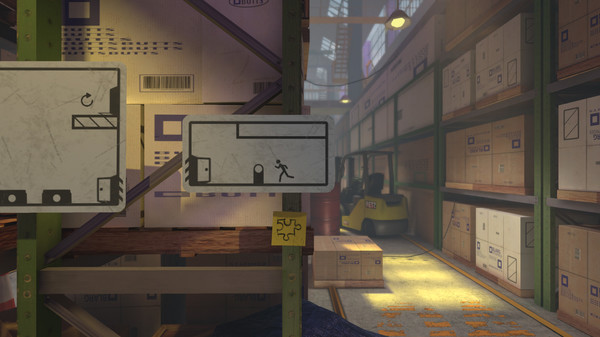 Игра The Pedestrian, скриншот