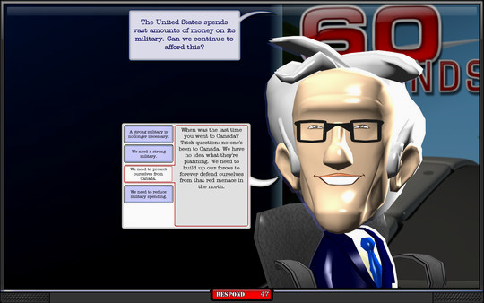 Игра The Political Machine 2016, скриншот