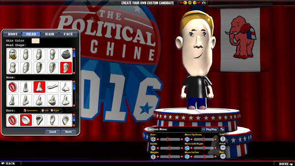 Игра The Political Machine 2016, скриншот