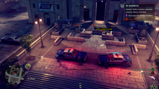 Игра The Precinct, скриншот