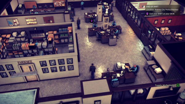 Игра The Precinct, скриншот