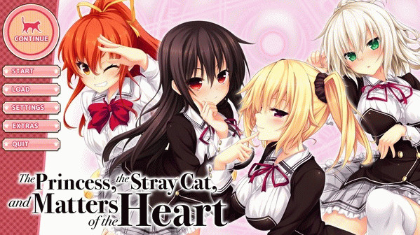 Игра The Princess, the Stray Cat, and Matters of the Heart, скриншот