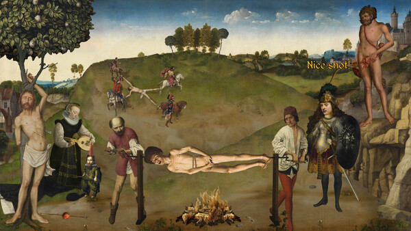 Игра The Procession to Calvary, скриншот