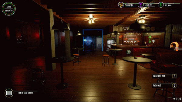 Игра The Pub Life Simulator, скриншот