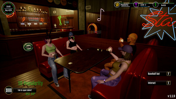 Игра The Pub Life Simulator, скриншот