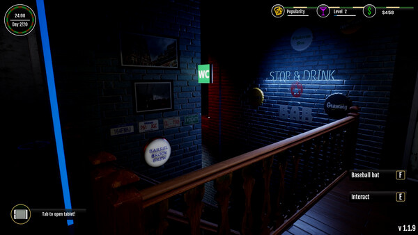 Игра The Pub Life Simulator, скриншот