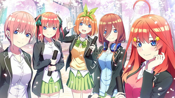 Игра The Quintessential Quintuplets - Five Memories Spent With You, скриншот