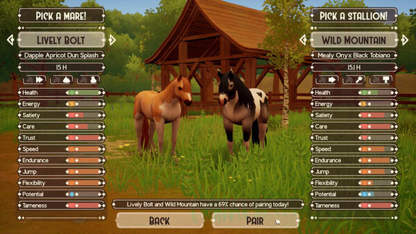 Игра The Ranch of Rivershine, скриншот