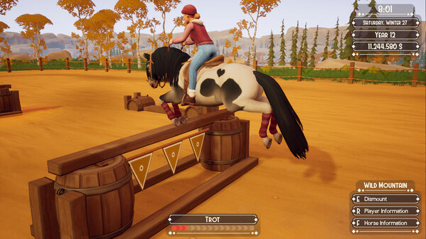 Игра The Ranch of Rivershine, скриншот
