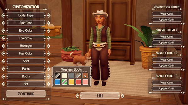 Игра The Ranch of Rivershine, скриншот