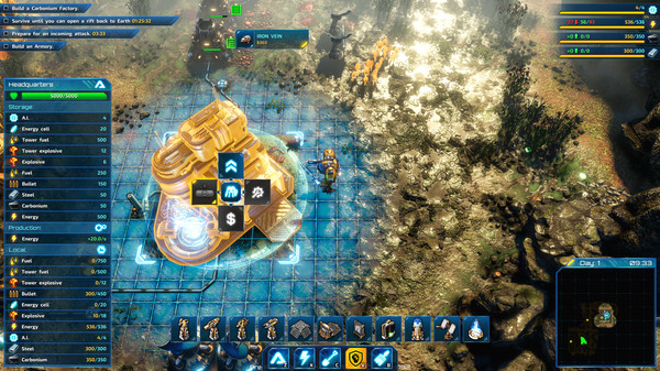 Игра The Riftbreaker, скриншот