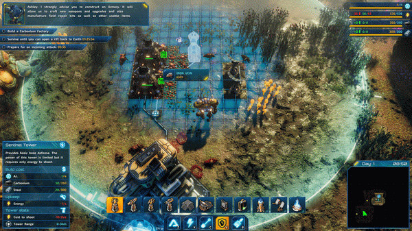 Игра The Riftbreaker, скриншот