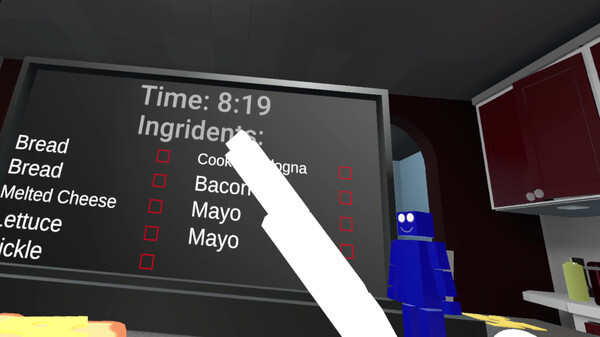 Игра The Sandwich Making Experience, скриншот