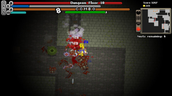 Игра The Scrungeon Depths, скриншот