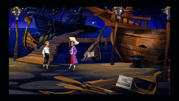 Игра The Secret of Monkey Island: Special Edition, скриншот