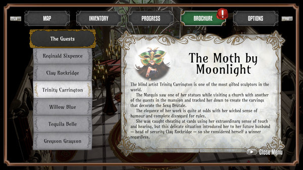 Игра The Sexy Brutale, скриншот