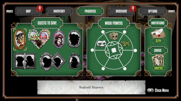 Игра The Sexy Brutale, скриншот