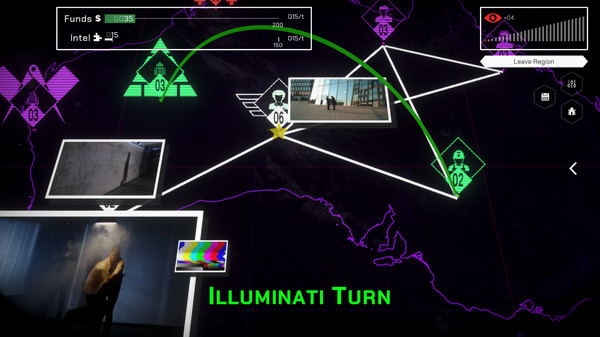 Игра The Shadow Government Simulator, скриншот