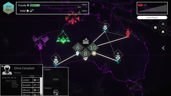 Игра The Shadow Government Simulator, скриншот