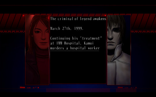 Игра The Silver Case, скриншот