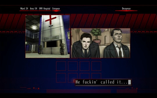 Игра The Silver Case, скриншот