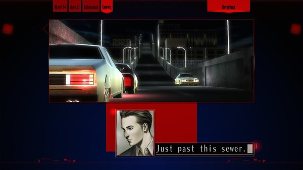Игра The Silver Case, скриншот